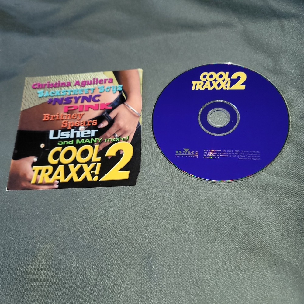 Cool Traxx! 2 Various Artists 12 track‎ CD NO CASE Very Good 2000